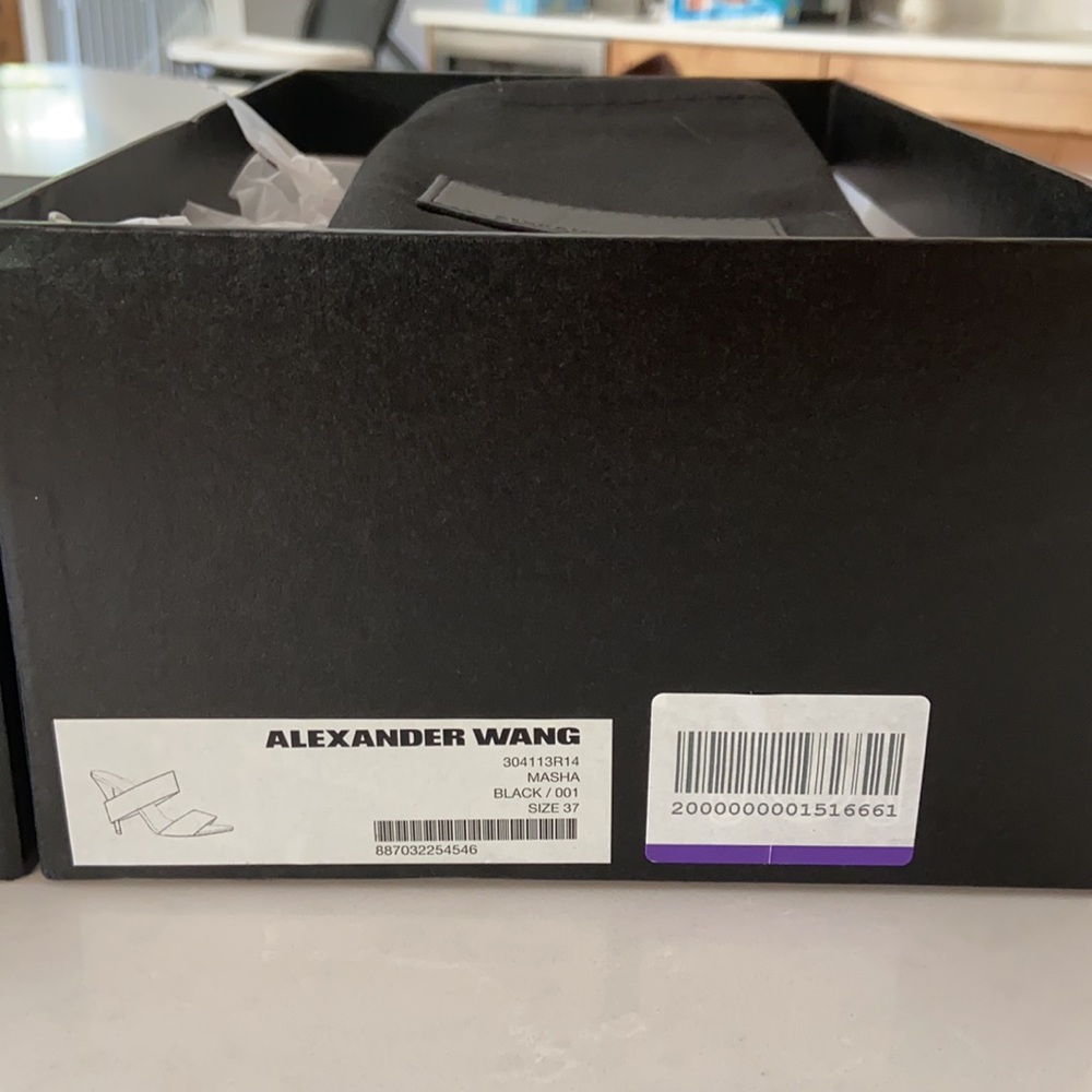 Alexander Wang Masha Double-Strap Slide Sandal - Picture 5 of 13